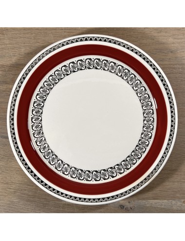 Breakfast plate / Dessert plate - Villeroy & Boch - décor RUBIN in brown/red
