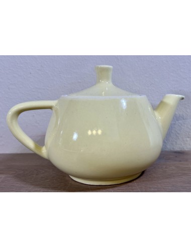 Coffee pot - small model - unmarked but probably Melitta - executed in pastel yellow