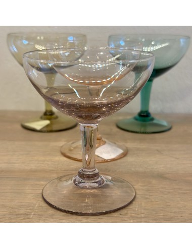 Liqueur glass - unmarked - executed in purple colored glass