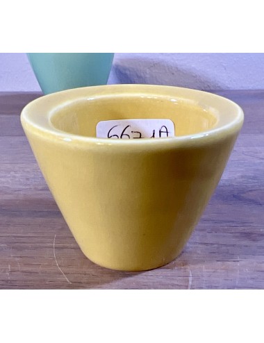 Egg cup - V&B (Villeroy & Boch) Luxembourg - executed in ochre yellow color