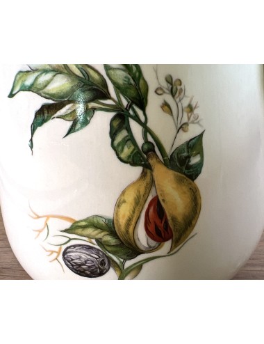 Koffiepot / Theepot - Villeroy & Boch - décor met wilde vruchten/groenten - wit porselein