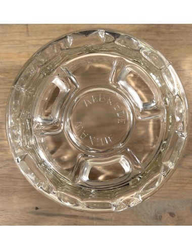 Tealight - Verkade Waxine - round model made of heavy glass with chrome lid