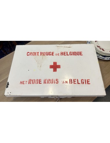 First aid box / First aid box - large model - CROIX ROUGE DE BELGIQUE / the RED CROSS OF BELGIUM
