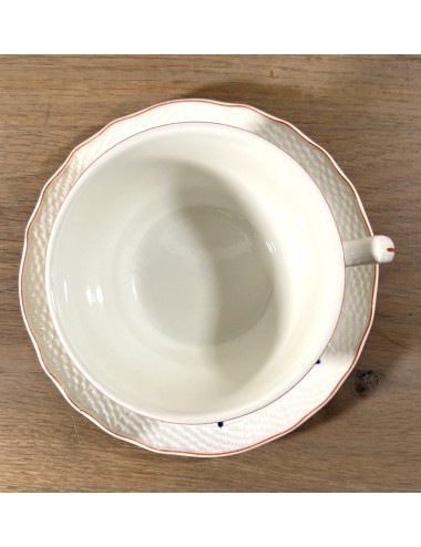 Soup bowl / Soup mug / Chocolate bowl - Boch - décor RHODES - shape OSIER