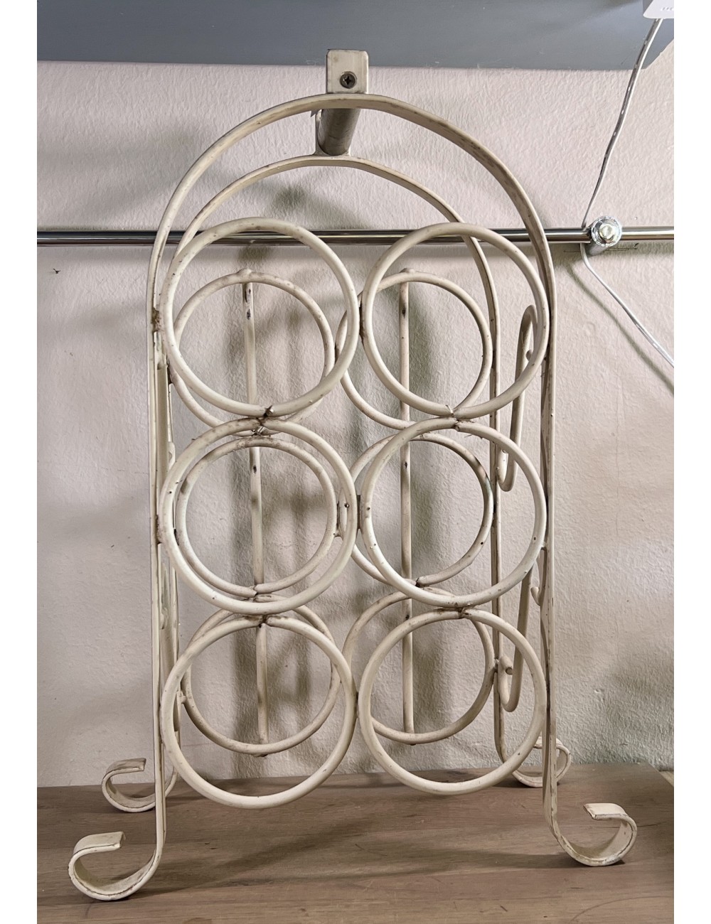 Bottle rack / Bottle stand - suitable for up to 6 (wine) bottles