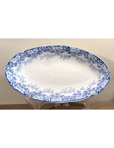 Ravier / Acid dish - Societe Ceramique Maestricht - décor FERNANDE executed in bright blue color