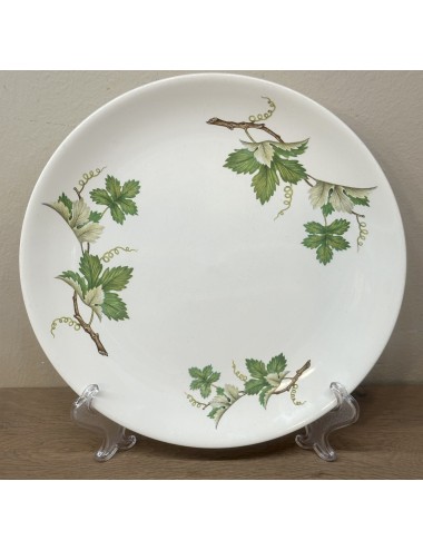 Dinerbord / Eetbord - Villeroy & Boch - décor met groene druivenbladeren