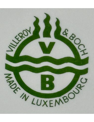 Dinerbord / Eetbord - Villeroy & Boch - décor met groene druivenbladeren