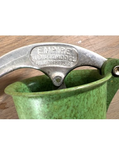 Cream Maker / Clotted Cream Maker - Bel Empire Jubilee Model - green mottled bakelite top