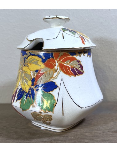 Sugar bowl - James Kent Ltd. - Fenton England - décor SYLVIAN