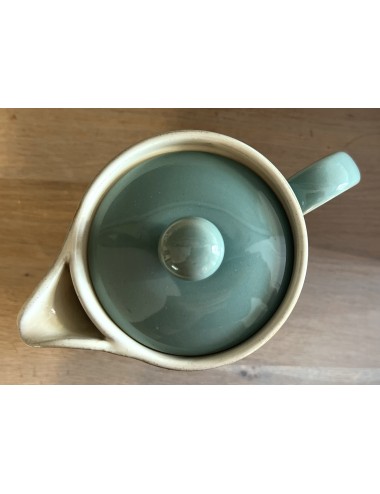 Koffiepot - stoer groot model - Denby Stoneware - uitgevoerd in kleur Manor Green