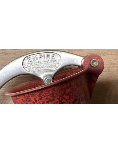 Cream Maker / Clotted Cream Maker - Bel Empire Jubilee Model - dark red marbled bakelite top