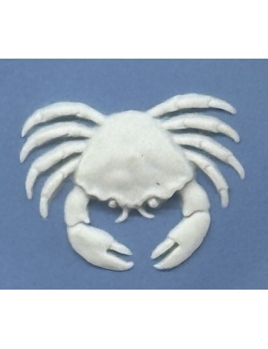 Presentation dish - Wedgwood - executed in blue with picture crab in the centre