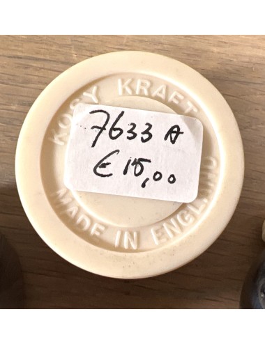 Eierdop / Eierwarmhouder - Kosy Kraft - Made in England - uitgevoerd in chroom met vilten binnendeel