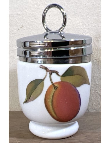 Egg-Coddler - Royal Worcester - décor EVESHAM with décor of plum and blackberry