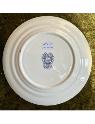 Breakfast plate / Dessert plate - Royal Sphinx Petrus Regout - décor similar to BALMORAL in jeans blue