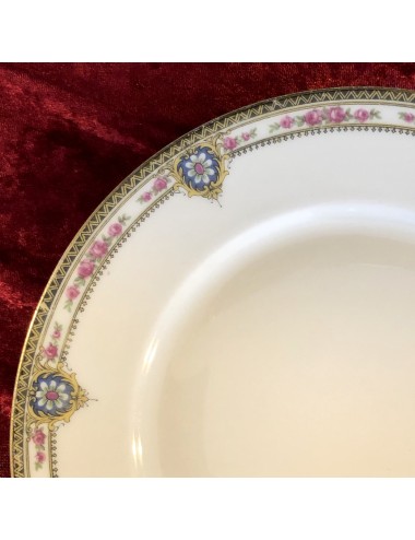 Schaal op lage voet - Porcelaine de Limoges